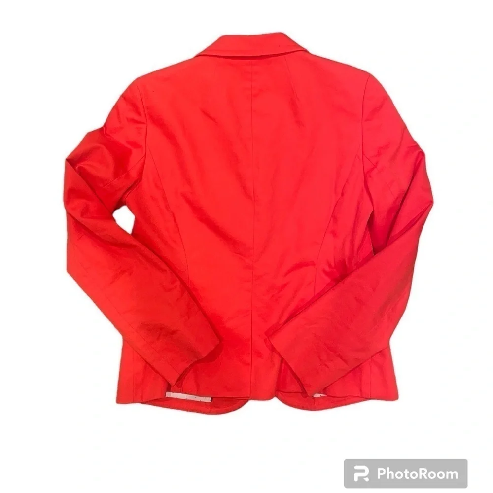TALBOTS PETITES Coral Double Button Blazer - Coral